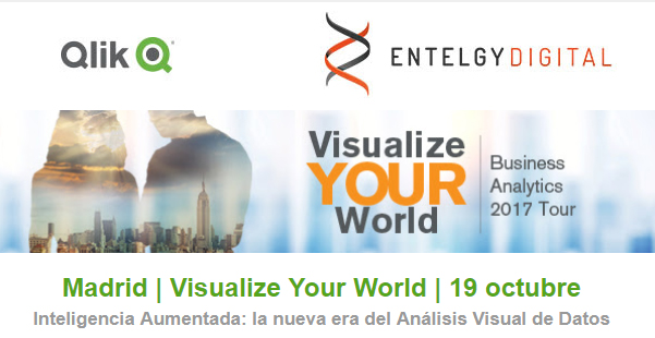 Entelgy Digital Sponsor Gold de Visualize your world de Qlik