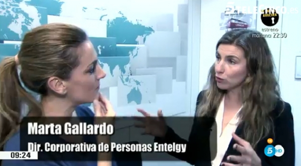 Entrevista a Marta Gallardo, Directora Corporativa de Personas de Entelgy, en El Programa de AR de Telecinco