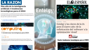 La prensa destaca las previsiones tecnológicas de Entelgy para 2024