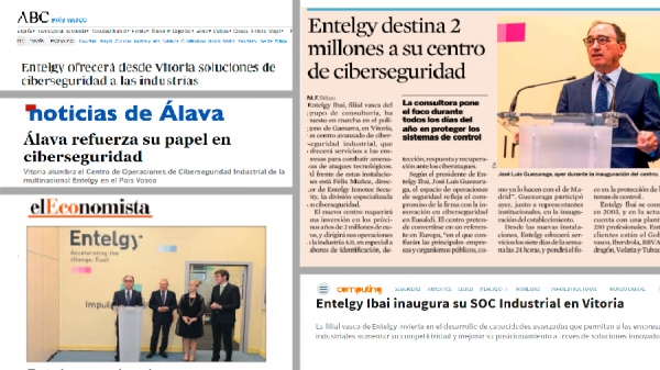 La prensa destaca la inauguración del SmartSOC de Vitoria