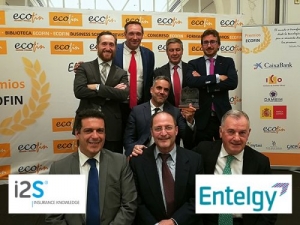 Life.Box (solución de Entelgy e i2S) premio Titanes de las Finanzas 2018 en la gala de los premios ECOFIN