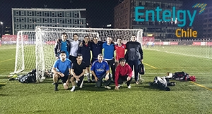 Nuevo equipo de “baby Fútbol” en Entelgy Chile
