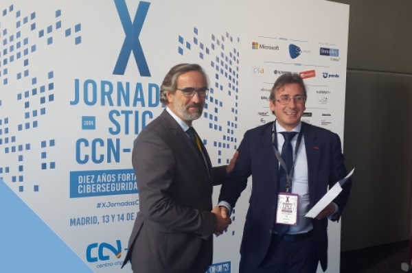 El CCN reconoce la labor de InnoTec como patrocinador VIP en el éxito de las X Jornadas STIC
