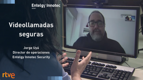 Entelgy Innotec Security habla sobre teletrabajo y videoconferencias en RTVE