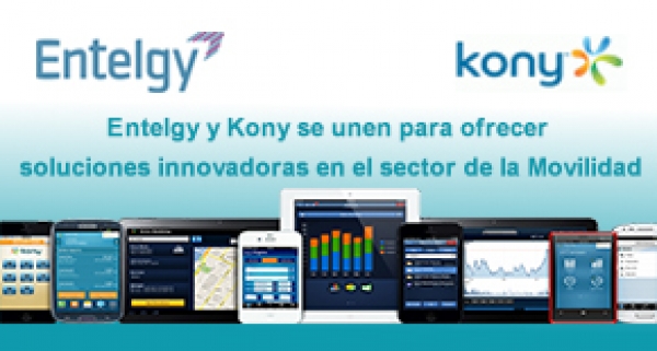 Entelgy y Kony se unen para ofrecer soluciones innovadoras en el sector de la Movilidad