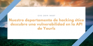 Nuestro departamento de hacking ético descubre una vulnerabilidad en la API de Yourls