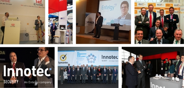 Innotec estuvo presente en los principales eventos de ciberseguridad durante 2018