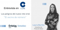 Nuestra experta en protección de datos Laura Burillo cuenta en COPE los peligros del "vecino de número"