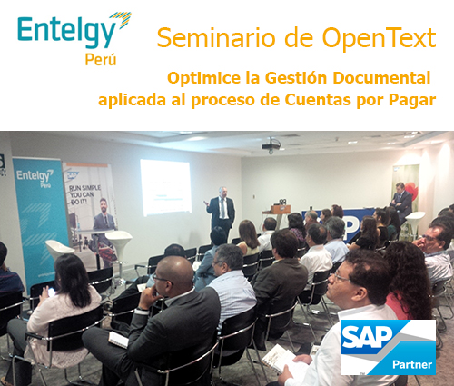 Seminario OpenText Entelgy Perú