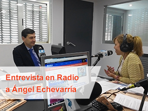 Entrevista en radio a Angel Echevarria