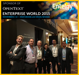 Entelgy patrocina y participa en Enterprise World 2015