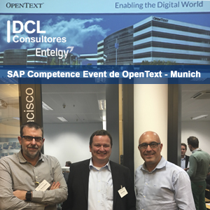 DCL en SAP Competence Event de OpenText en Munich