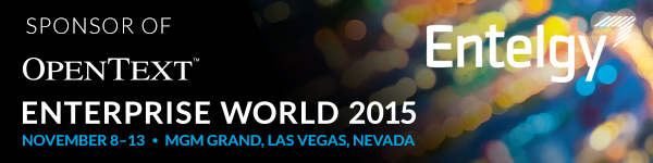 Entelgy DCL Consultores sponsor OpenText Enterprise World 2015