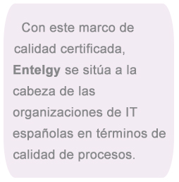 Cita Entelgy a la cabeza de las organizaciones IT