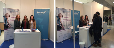 Entelgy en la Feria de Empleo 360 de la UPM