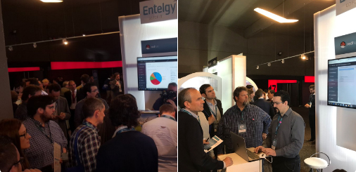 Entelgy - Demo a clientes en stand en EOSC17