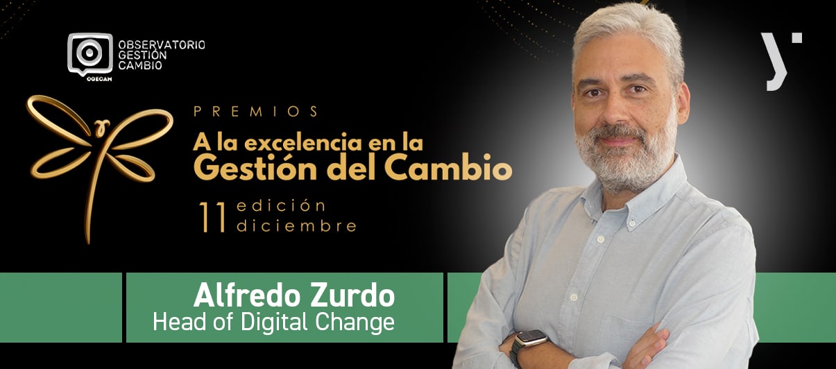 Alfredo Zurdo, candidato a los Premios del Observatorio de Gestión del Cambio en la categoría “Agente de Cambio” 